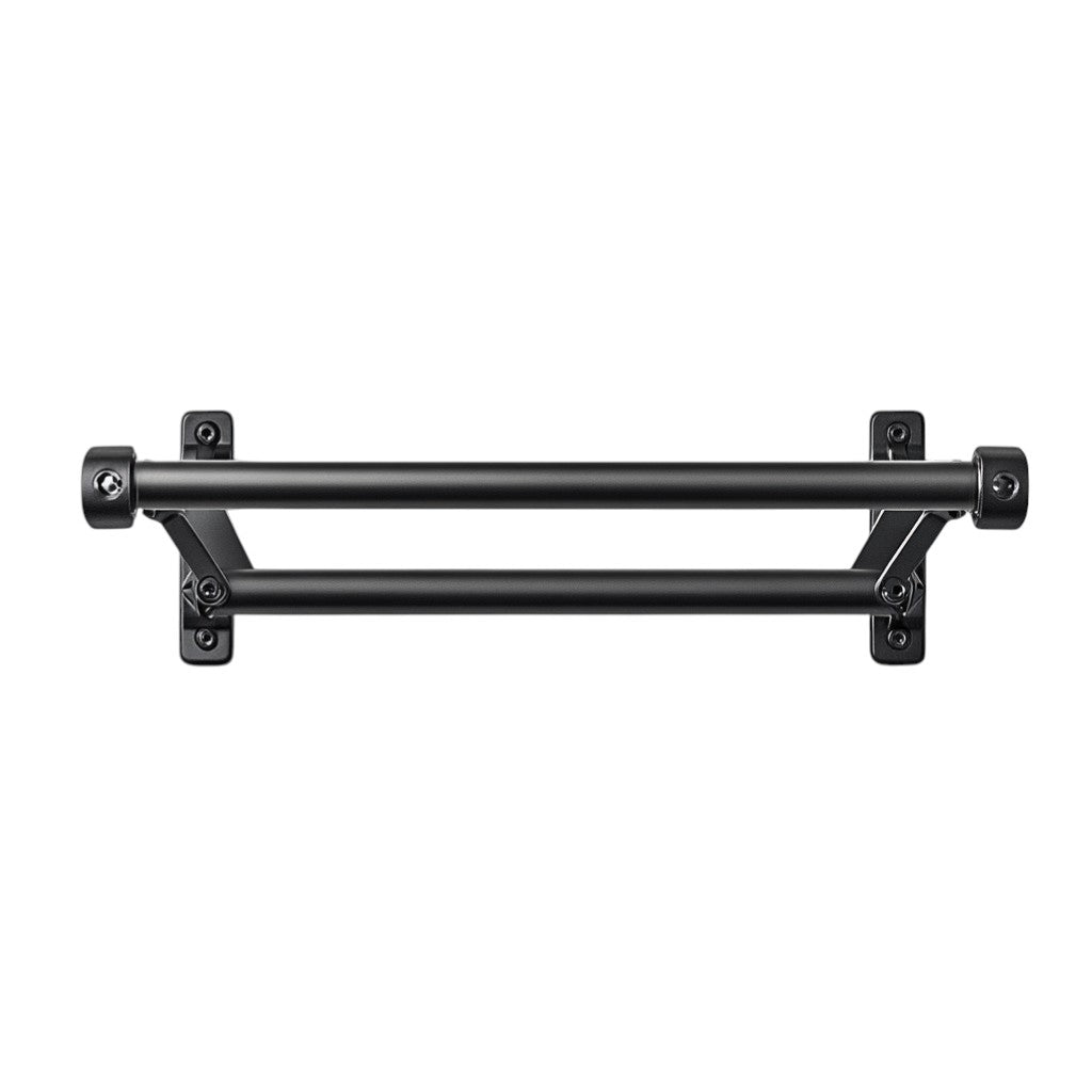 Dormz Wall-Mounted Retractable Drying Rack - Space-Saving Folding Arm - Aerospace Aluminum - Indoor/Outdoor Hidden Laundry Hanger